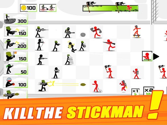 Stickman Army : The Defenders截图9