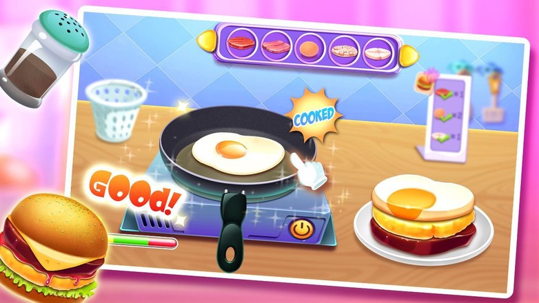 ??Make Burger - Yummy Kitchen Cooking Game截图5
