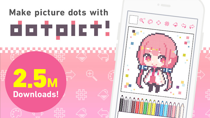 dotpict - Easy to Pixel Arts截图1
