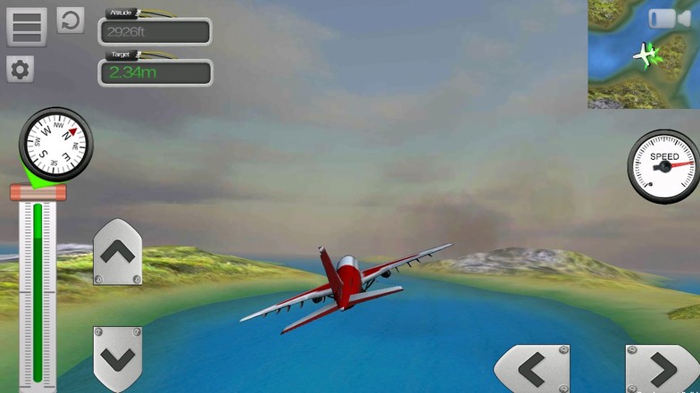 Flight Sim Passenger Plane截图6