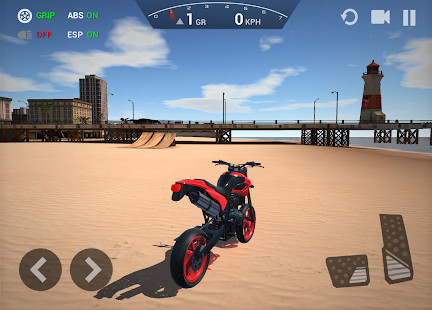 终极摩托车模拟器修改版截图2