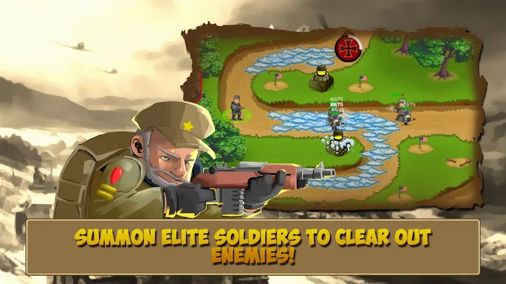 Tower Defense: Clash of WW2截图2