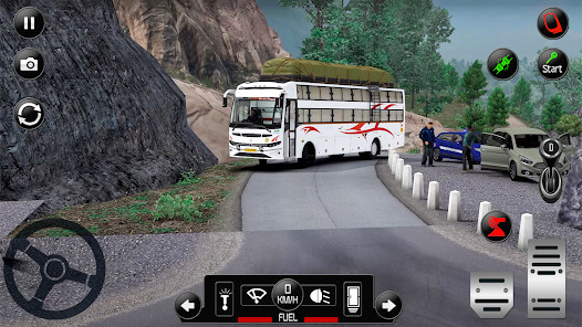 Bus Simulator Indian Bus Games截图2
