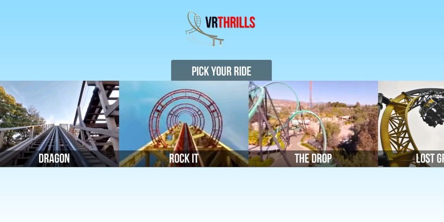 VR Thrills: Roller Coaster 360截图7