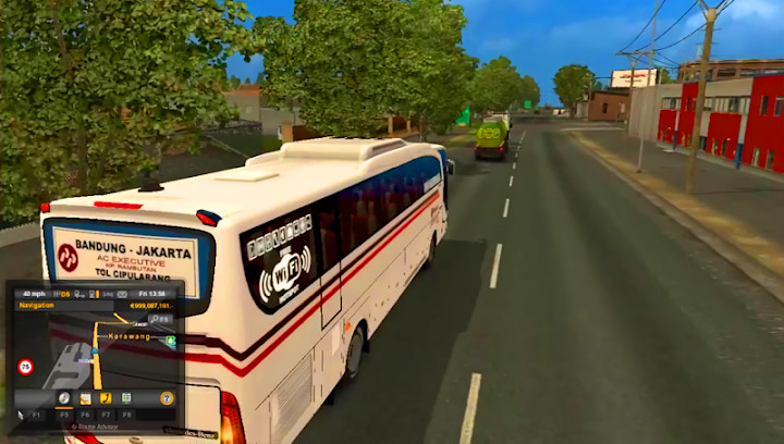 Bus simulator lintas Jawa截图1