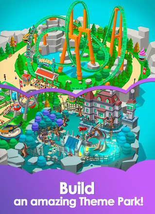 《Idle Theme Park》 - 大亨游戏截图1