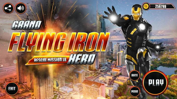 Ultimate KungFu Superhero Iron Fighting Free Game截图7