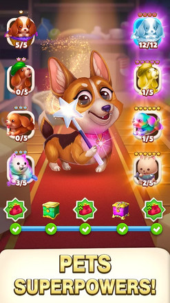 Solitaire Pets - Fun Card Game截图4