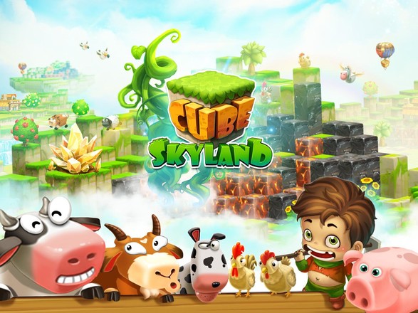 Cube Farm 3D: Harvest Skyland截图9