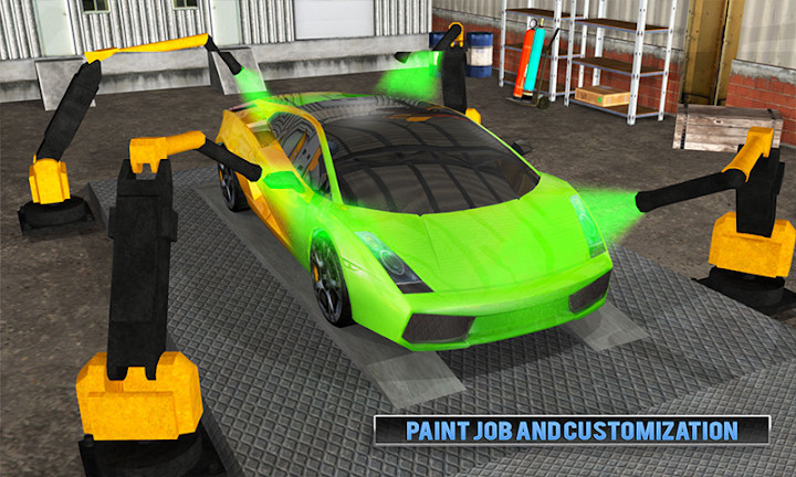 智能洗车服务：加油站停车场 3D Car Wash Games截图6