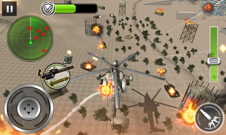 Air Gunship Battle 3D截图2