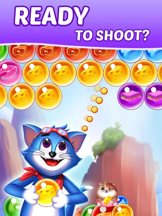 Tomcat Pop: New Bubble Shooter截图5