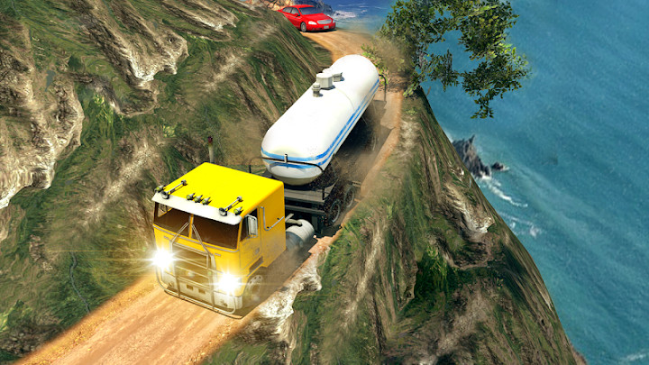 Oil Tanker Truck Simulator: Hill Climb Driving截图1