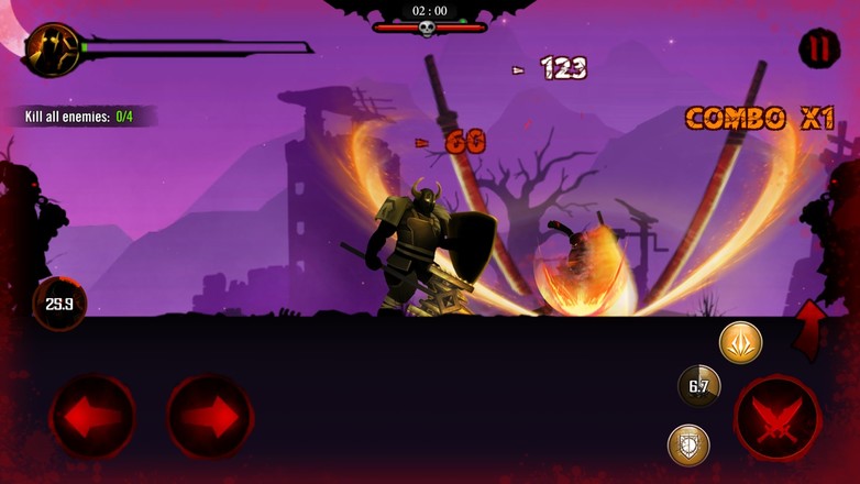Shadow Stickman: Dark rising – Ninja warriors截图10