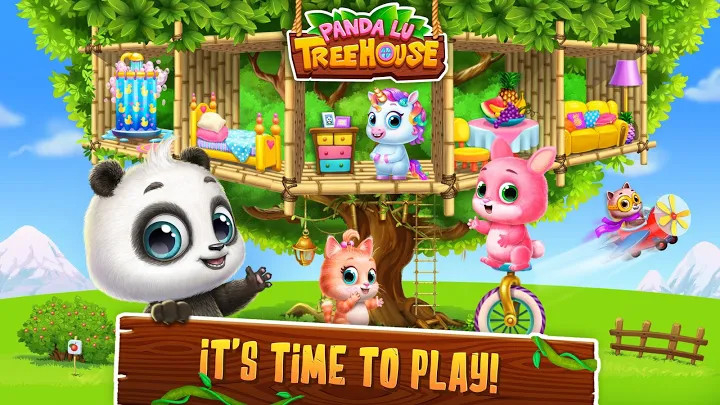 Panda Lu Treehouse - Build & Play with Tiny Pets截图3