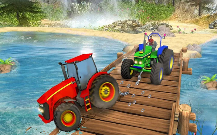 拉拖拉机小游戏：拖拉机驾驶模拟器截图3