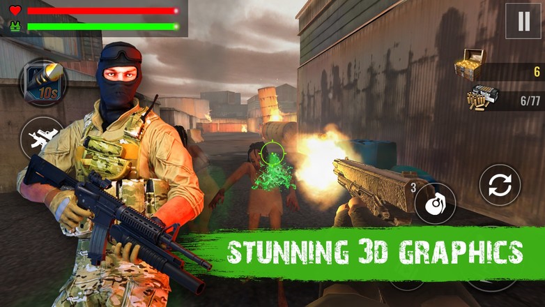Zombie Shooter 4D Survival截图3