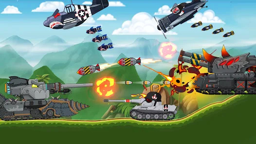 Tank Combat: War Battle截图5