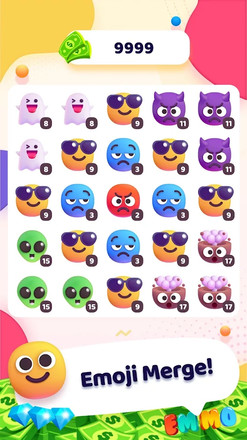 EMMO- Emoji Merge Game截图1