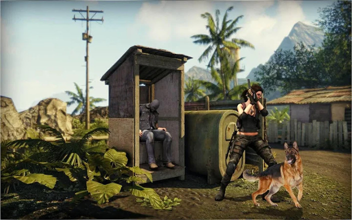 Secret Agent Lara : Frontline Commando TPS截图1