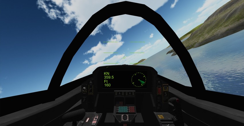 F18 Airplane Simulator 3D截图1