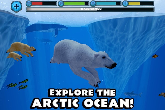 终极北极熊模拟器截图8