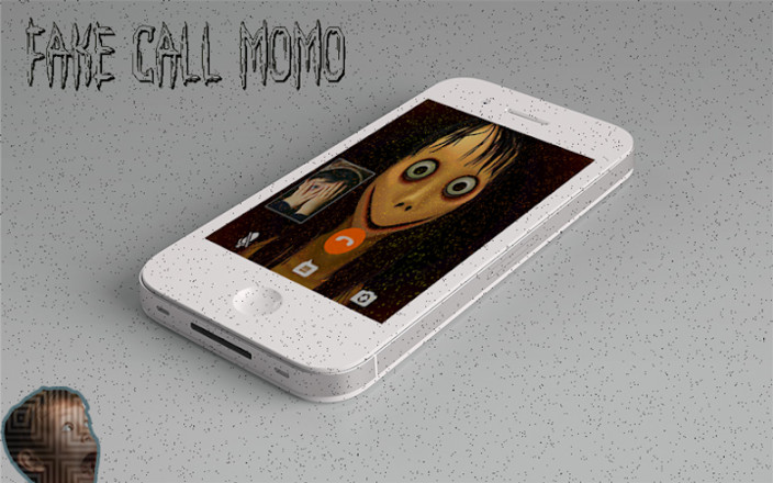 Momo horror fake call video simulator截图1