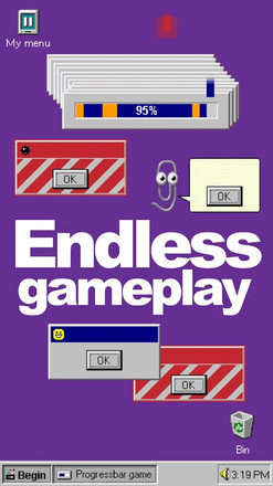 Progressbar95 - easy, nostalgic hyper-casual game截图5