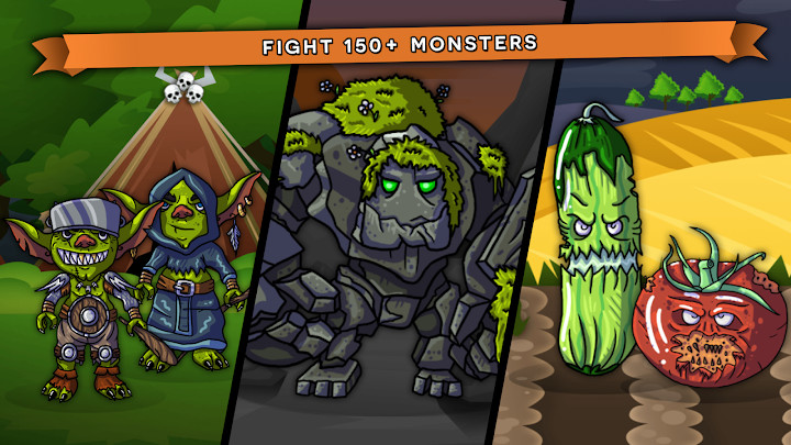 Tap the Monster - Medieval RPG Clicker截图4