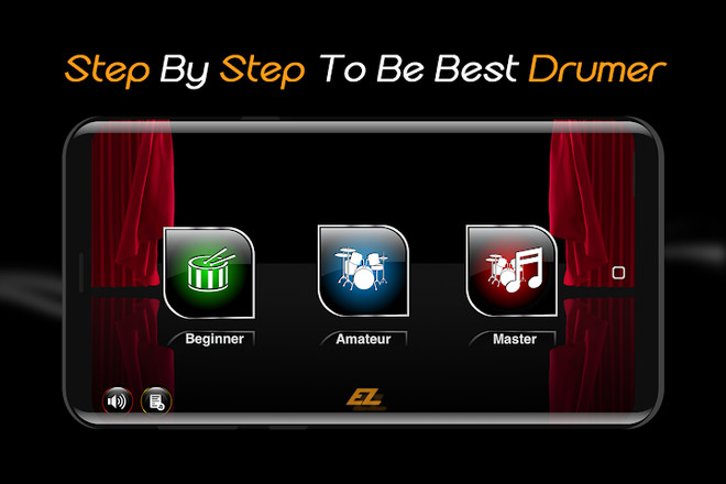 Easy Real Drums-Real Rock and jazz Drum music game截图4