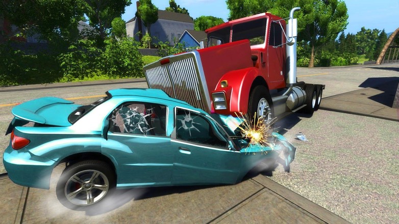 越野车碰撞事故模拟器：梁发动机截图8