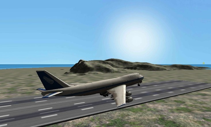 Airplane Flight Simulator 3D截图3