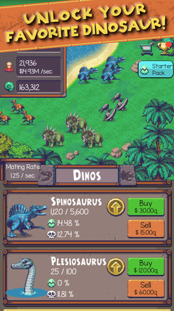 Idle Dino Zoo截图3