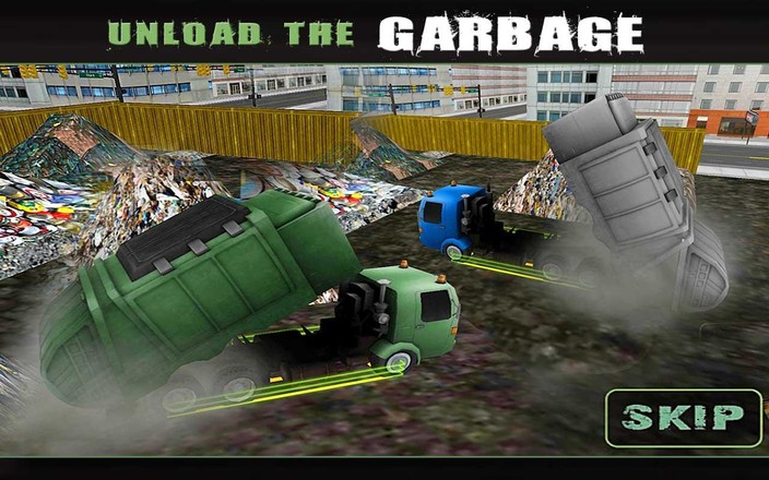 城市垃圾车司机3D截图4