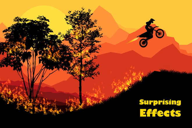 Sunset Bike Racer - Motocross截图8
