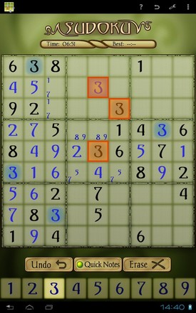 Sudoku Free截图7
