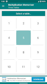 Multiplication Memorizer截图3