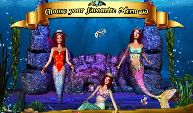 Cute Mermaid Simulator 3D截图6