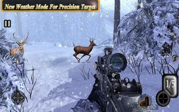 Sniper Animal Shooting 3D:Wild Animal Hunting Game截图1