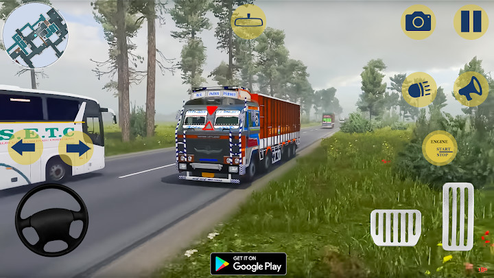 Indian Truck Offroad Cargo Sim截图4