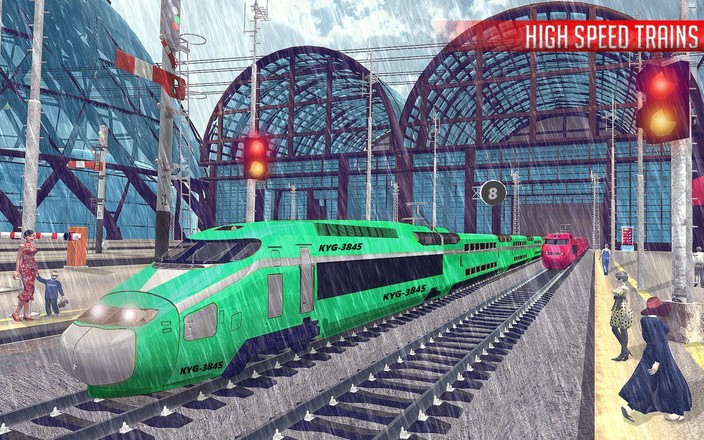 城市火车模拟器：火车驾驶游戏2018截图7