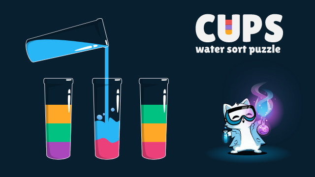 Cups - Water Sort Puzzle截图6
