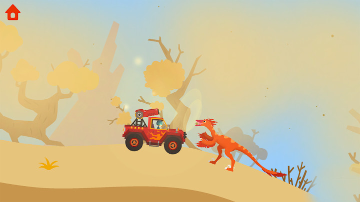恐龙警卫队 - 驾驶越野车，抓捕侏罗纪恐龙！截图4