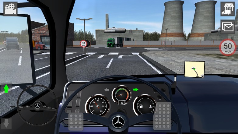 Mercedes Truck Simulator Lux截图1