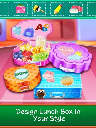 School Lunch Food Maker!截图5