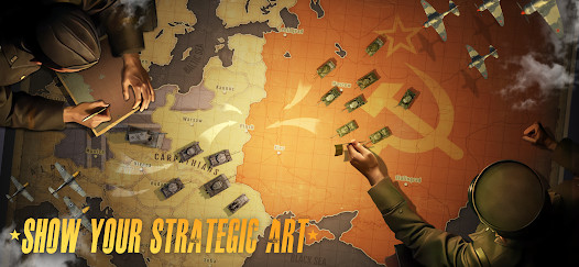 二战名将：世界战争策略游戏截图1