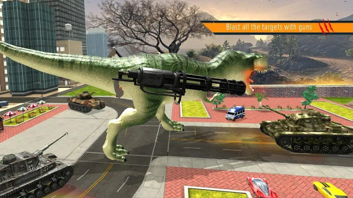 Dinosaur Battle Simulator截图2