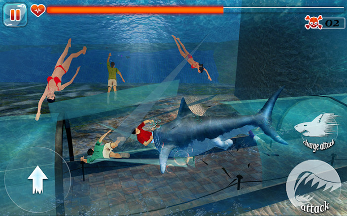 Scary Shark Evolution 3D截图9