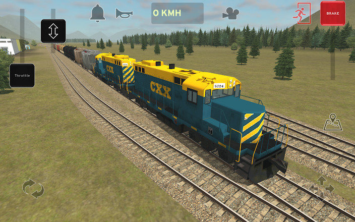 Train and rail yard simulator截图3