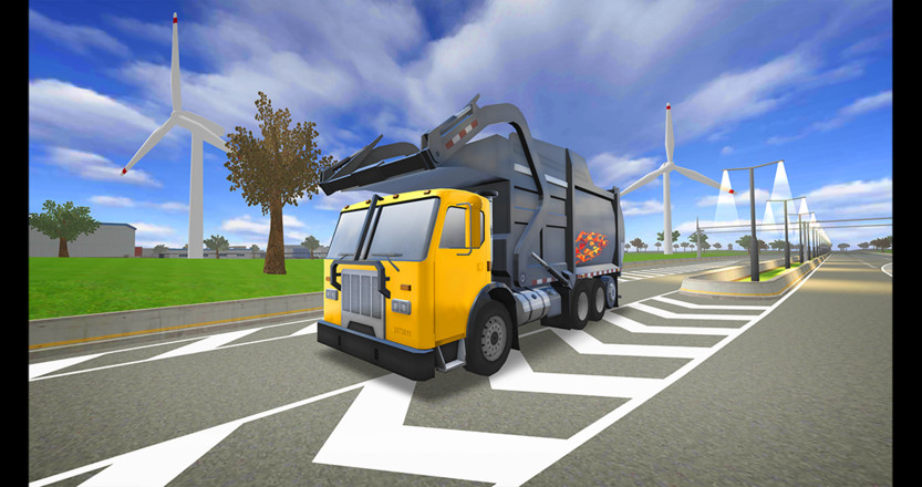 垃圾车模拟器3D截图1
